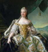 Jjean-Marc nattier, Marie-Josephe de Saxe, Dauphine de France dite autrfois Madame de France